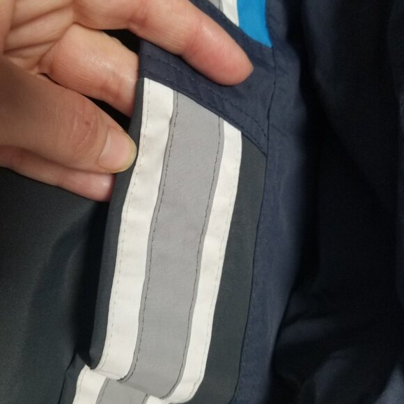 Protection System Kids Navy Blue  Lightweight Jacket Boy Windbreaker Coat Zipper - Picture 10 of 10